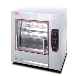 Commercial Stainless Steel Chicken Rotisserie Oven, 220V
