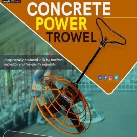 Concrete Power Trowel Cum Floater