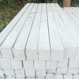 Concrete Square RCC Fencing Pole 4x4 inch, 4-4 Inches