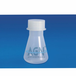 CONICAL FLASK (Screw Cap) PLASTIC, 100 ml