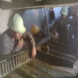Conveyor Belt Repair, Replacing Damaged Parts
