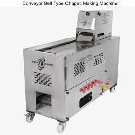 Conveyor Belt Type Chapati Making Machine, Capacity: 1000 Chapatis/Hour