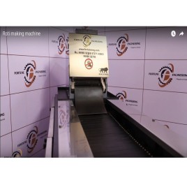 Conveyor Belt Type Chapati Making Machine, Capacity: 1000 Chapatis/Hour