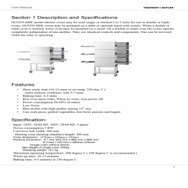 Conveyorised Multipurpose Impingement Oven - Electric