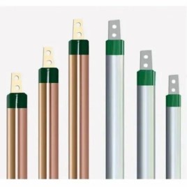 Copper and GI Earthing, Capacity: 3 Meter Length