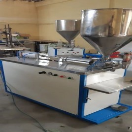 Cosmetic Cream Filling Pneumatic Machine, Capacity: 1200-1500 Per Hour