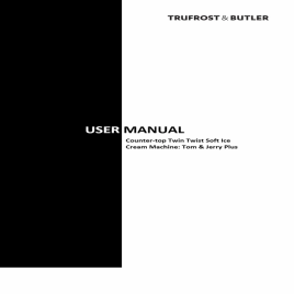 Counter-top Twin Twist Soft Ice Cream Machine