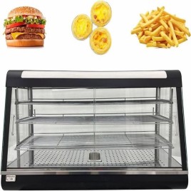 Countertop Food Display Warmer with 3 layers