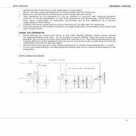 Countertop Sushi Showcase with 5 GN pans