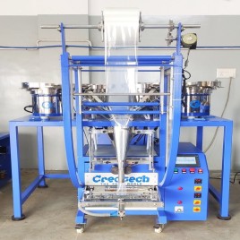 Createch Hardware Counting And Packing Machine, Capacity: 100-1000 Pouch Per Hour