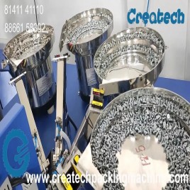 Createch Hardware Counting And Packing Machine, Capacity: 100-1000 Pouch Per Hour