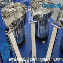 Createch Hardware Counting And Packing Machine, Capacity: 100-1000 Pouch Per Hour