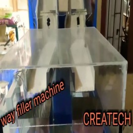 Createch SS 4 Head Linear Weigher Machine