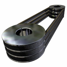 Cross Section: A Fenner V Belts, For Power Transmission