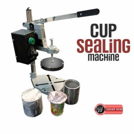 Cup Sealing Machine, Packaging Type: Box