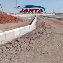 Curbstone & Interlock Block Making Machine