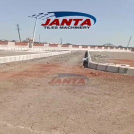 Curbstone & Interlock Block Making Machine