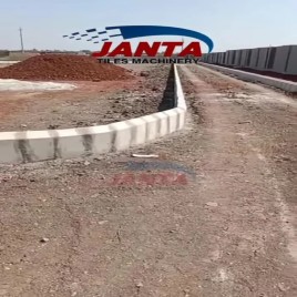 Curbstone & Interlock Block Making Machine