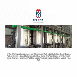 Curcumin Extraction Plant, Capacity: 100 TPD