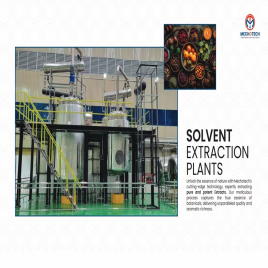 Curcumin Extraction Plant In India, Capacity: 100 TPD