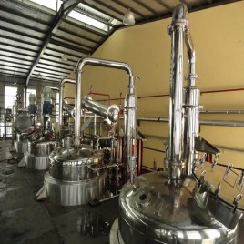 Curcumin Solvent Extraction unit Manufacturer in orissa, Capacity: 100 TPD