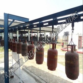 Cylinder Testing Overhead Conveyor, Capacity: 50-100 Kg / Hanger, Automation Grade: Automatic