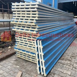 Delta Color Coated 30mm PUF Sandwich Wall Panel