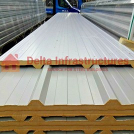 Delta Color Coated PUF Sandwich Wall Panel
