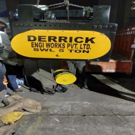 DERRICK Crane Wire Rope Hoist, For Industrial