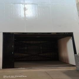 Derrick Mild Steel Factory Goods Lift, For Industrial, Capacity: 5 ton