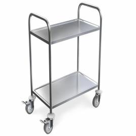 D&G Silver Hospital Ss Trolley, Model Name/Number: DG0884, Size: 600