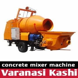 Diesel Concrete Mixer, 30 meter cubes/hr