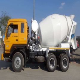 Diesel Engine Powerol Concrete Transit Mixer 7 Cum