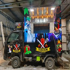 Diesel Food Truck Food Van, Vehicle Model: Tata Ace