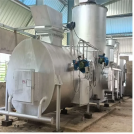 Diesel Hospital Wastes Biomedical Waste Management Incinerator, Capacity: 100 kg/hr