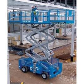 Diesel Moving Scissor Lift, Capacity: 0.5-1 ton