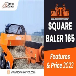 Diesel Shaktiman Square Baler, For Agriculture & Farming, 50 HP