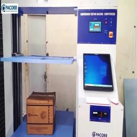 Digital Box Compression Tester with LCD Screen, Capacity: Up To 2000 Kgf