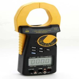 Digital Earth Clamp Meter (Yellow)
