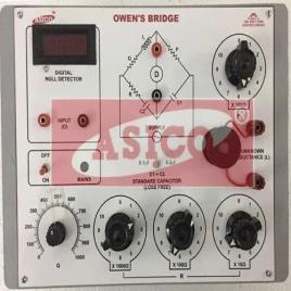 Digital Owen Bridge with Null Detector & Oscillator, For Laboratory, Model Name/Number: Ae 662b