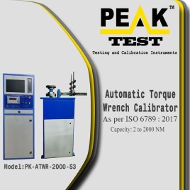 Digital Tool Steel 2000NM PK- ATWR-2000-S3 Automatic Torque Wrench Calibrator, 1%, For Calibration