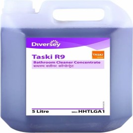 Diversey Taski R9 Bathroom Liquid Cleaner, Grade Standard: Reagent Grade, Packaging Size: 5 Ltr. Can