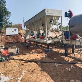 Dm 25 Hot Mix Plant, For Road Construction Work
