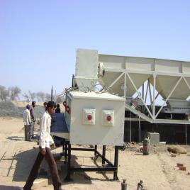 DM 60 With Wet Mix Combo Plant, Capacity: 200 Tph