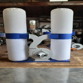 Double Bag Dust Collector For Cnc Router Machine