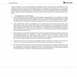 Double Deck Gas Oven - 4 Trays