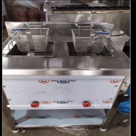 Double deep fryer in gss