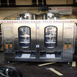 Double Head Ghee Pouch Packing Machine