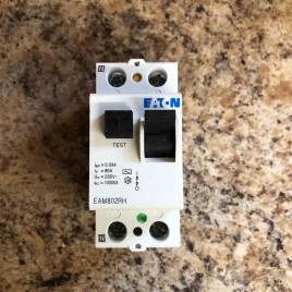 Double Pole Eaton RCCD, 230V