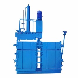 Double Shaft Baler Machine, Max Load Capacity: 50 Ton